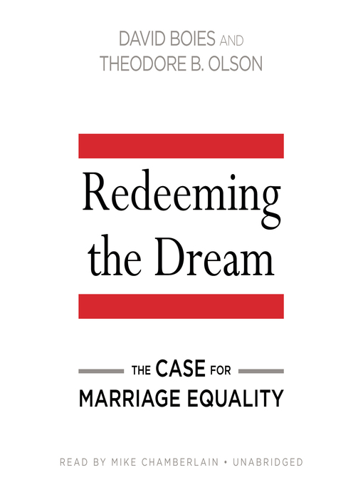 Title details for Redeeming the Dream by David Boies - Available